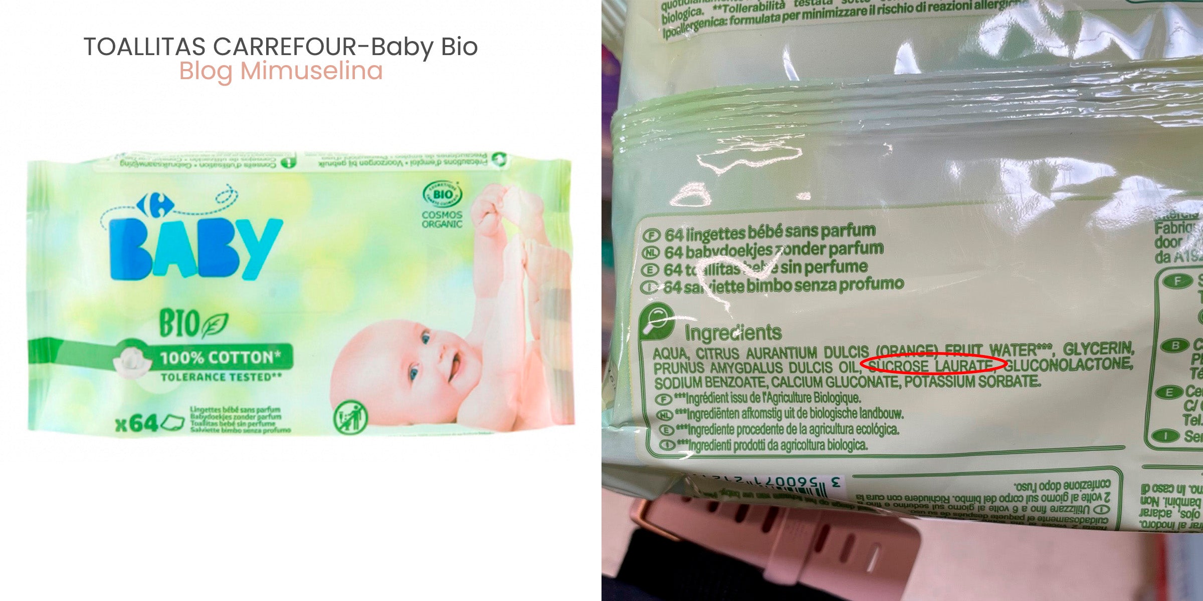 toallitas-carrefour-baby-bio-blog-toxicos-ingredientes-peores-toallitas-bebe mejores y peores toallitas para bebe