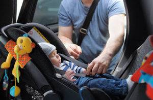 silla-de-coche-para-bebe sistema retención de coche para bebé