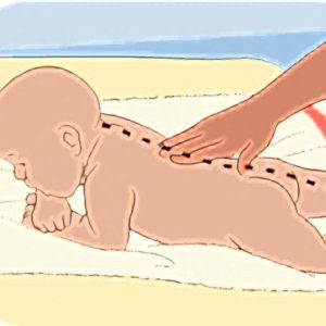 bebe-masajes-espalda-beneficios Masajes en la espalda a bebés beneficios
