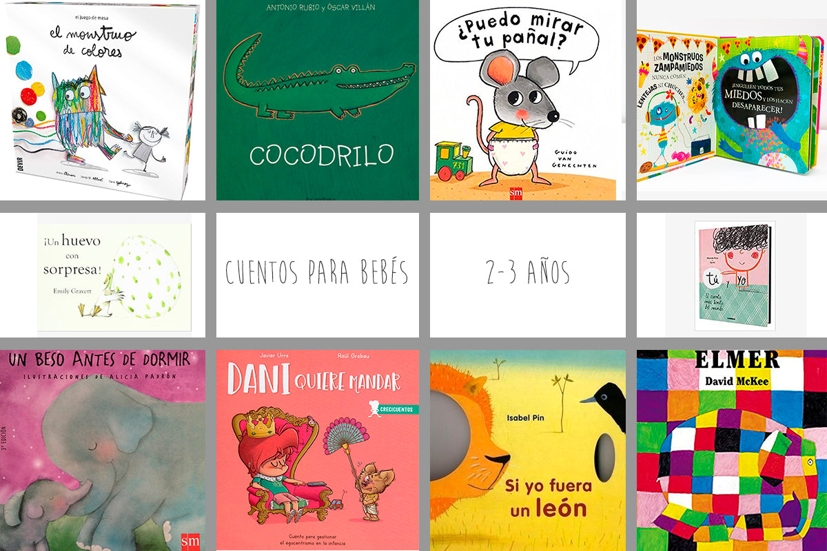 Libros bebés de 2-3 años cuentos infantiles 2 años fomento lectura