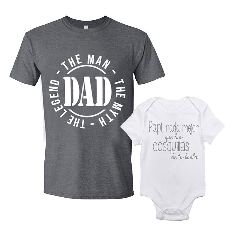 Camiseta DAD + Body 1